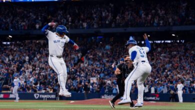 Toronto gana 1er juego ante los Dodgers Serie Mundial