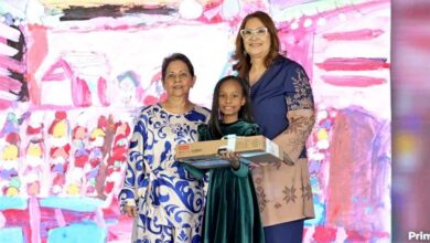 Voluntariado Banreservas premia a los ganadores del Concurso de Pintura Infantil Navideño