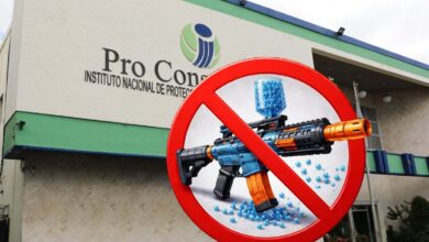 Pro Consumidor prohíbe la comercialización de pistolas y escopetas de juguete de hidrogel