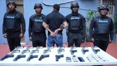 Policía Nacional ocupa 21 armas de fuego traumáticas y apresa a un hombre en el Distrito Nacional