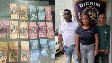 Capturan a tres presuntos estafadores por uso de dinero falso en Nagua