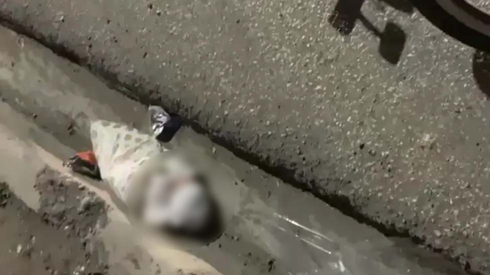 Encuentran recién nacida abandonada en contén en San Juan