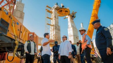 Ministro Paliza supervisa avances de Línea 3 del Teleférico SD