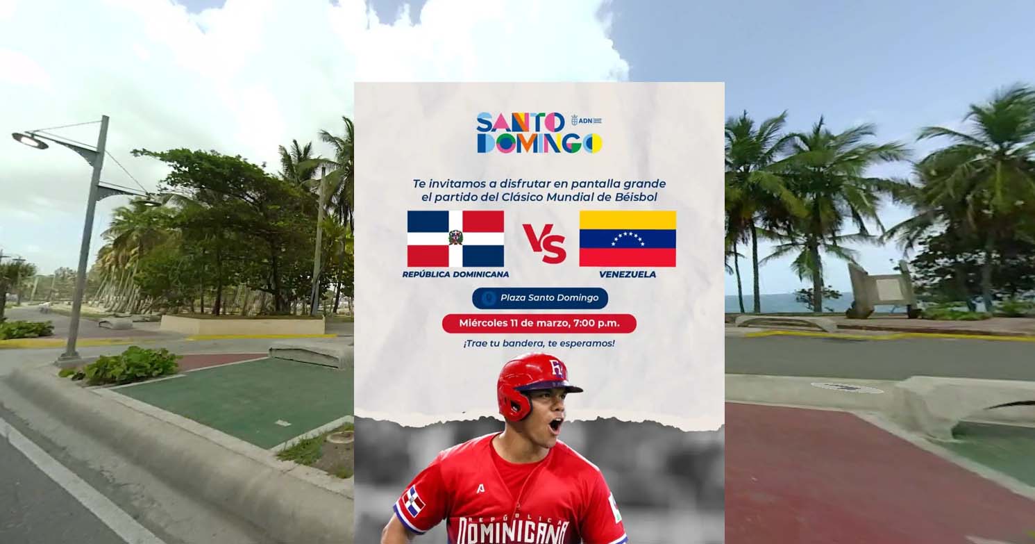 ADN proyectará juego RD Vs. Venezuela en la Plaza Santo Domingo del malecón