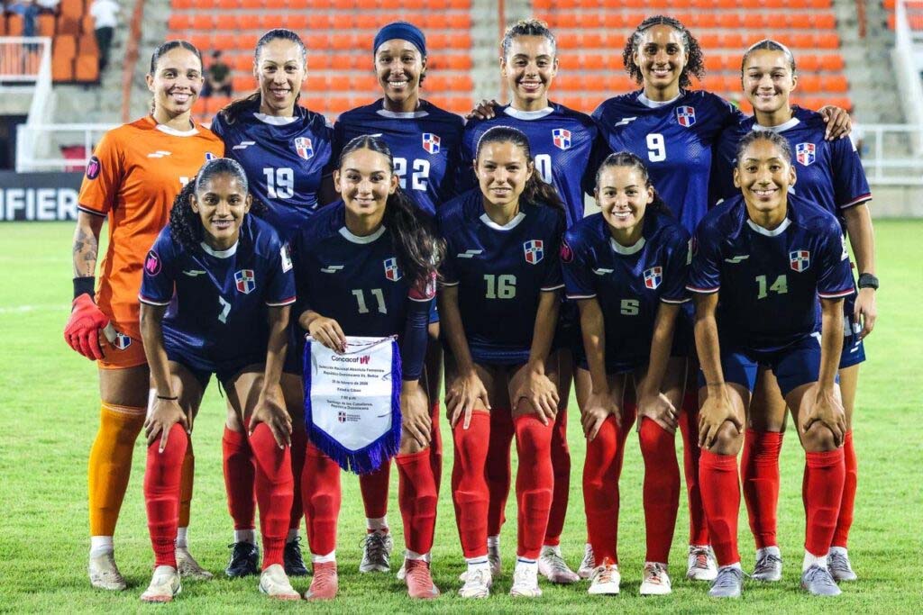 República Dominicana goleó en su ruta hacia el Mundial FIFA Femenino Brasil 2027
