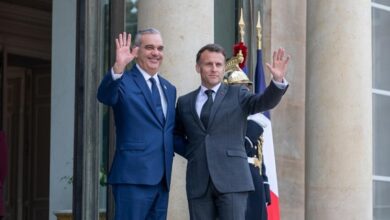 Presidente Abinader se reúne con su homólogo Emmanuel Macron