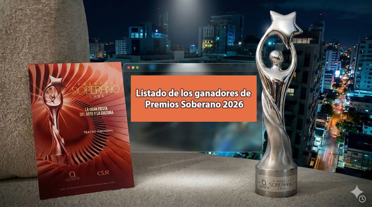 Listado de los ganadores de Premios Soberano 2026