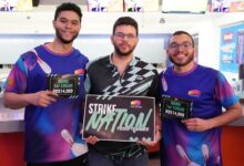 Giancarlos Alvarez y Carlos Ramírez conquistan Torneo Strike Nation de boliche en SBC