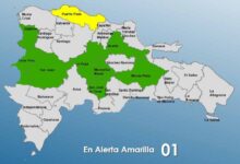 COE disminuye a nueve las provincias en alerta por lluvias