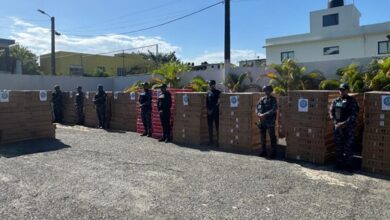 Dintel y DGA incautan 545 televisores en operativo contra el comercio ilícito