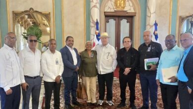 Abinader recibe comisión de la ANPA en el Palacio Nacional