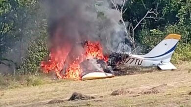 Avioneta se precipita en Dajabón; piloto y copiloto resultan heridos