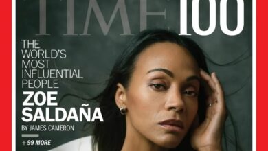Zoe Saldaña, destacada entre las 100 personas más influyentes de 2026 de la revista Time