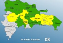 COE coloca 26 provincias en alerta por vaguada; 8 se encuentran en nivel amarillo