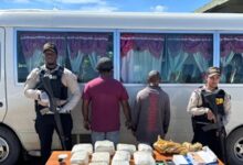 Caen chofer y cobrador con cargamento de marihuana y millas de dólares en efectivo