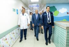 Ministro Administrativo de la Presidencia, visita Hospital General Docente de la Policía Nacional