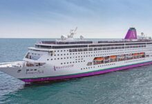 Crucero que estuvo confinado con un brote de gastroenteritis sale del puerto de Burdeos