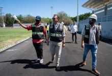 Ito Bisonó recorre y supervisa trabajos en el Centro Olímpico