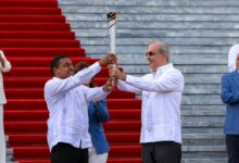 Presidente Abinader oficializa inicio de la ruta de la antorcha hacia los Juegos Santo Domingo 2026