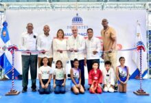 Gobierno entrega cinco pabellones deportivos en La Romana