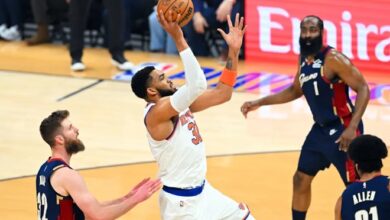 Karl Towns aporta 13 y los Kinicks de Nueva York ponen a Cleveland Cavaliers al borde de la barrida